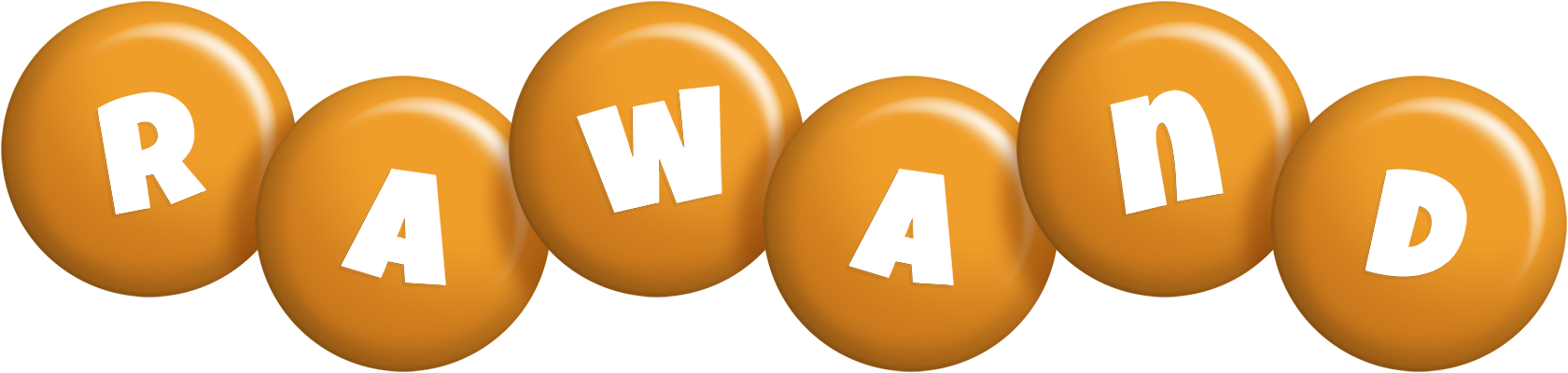 Rawand candy-orange logo