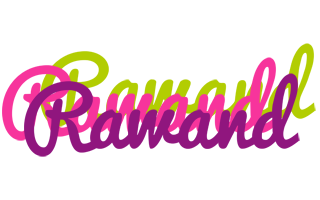 Rawand flowers logo