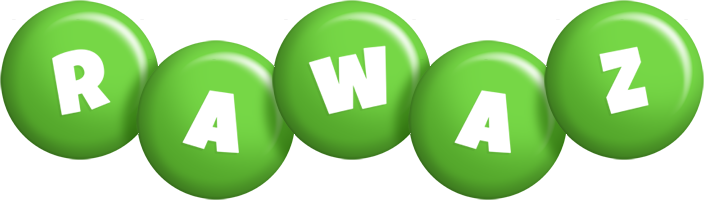 Rawaz candy-green logo