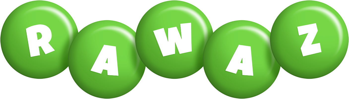 Rawaz candy-green logo