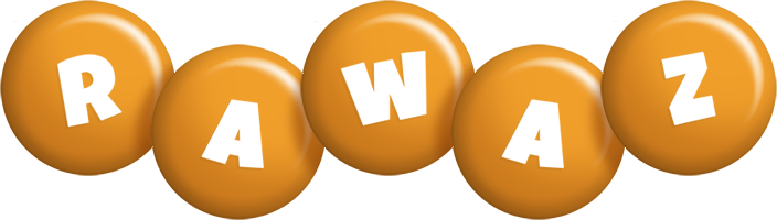 Rawaz candy-orange logo