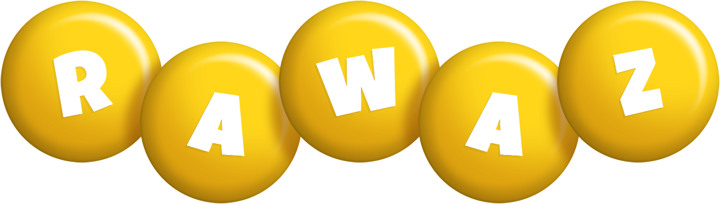 Rawaz candy-yellow logo