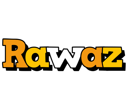 Rawaz cartoon logo