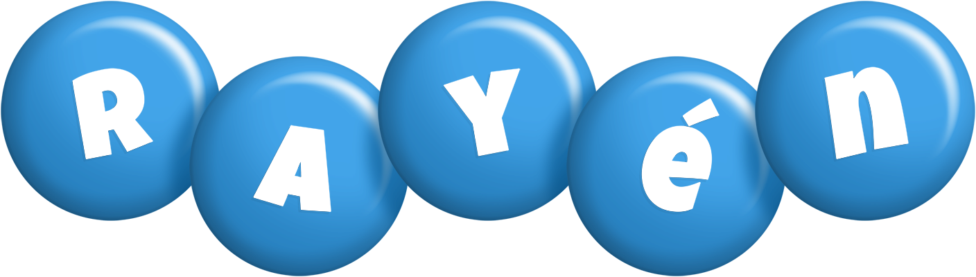 Rayén candy-blue logo