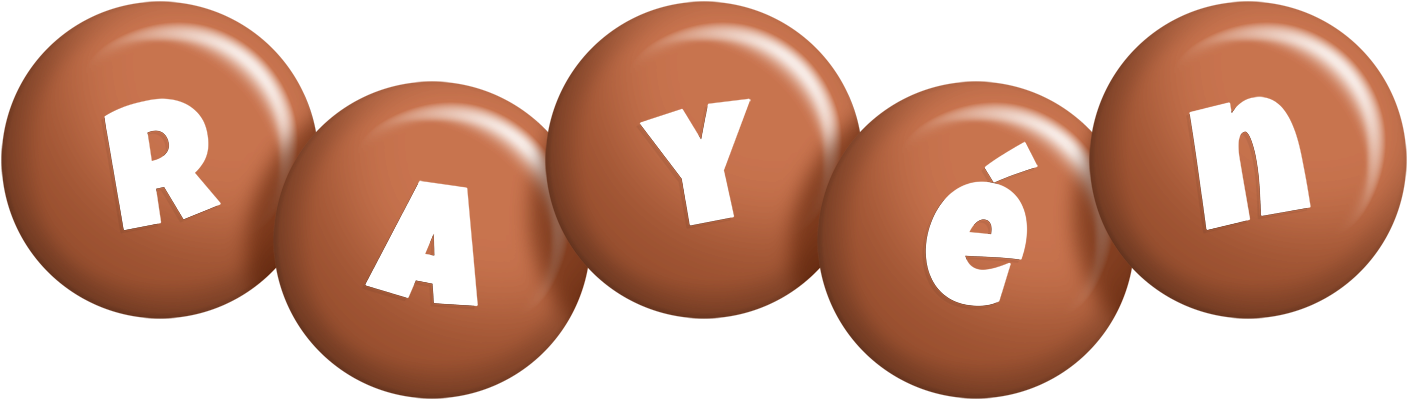 Rayén candy-brown logo