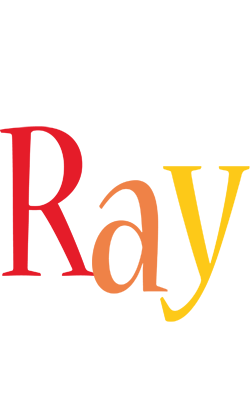 Ray birthday logo