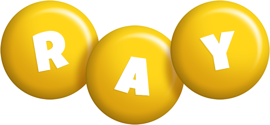 Ray candy-yellow logo