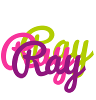 Ray flowers logo