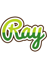 Ray golfing logo