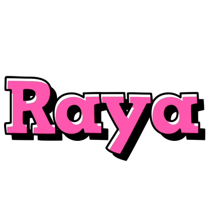 Raya girlish logo