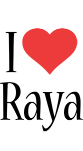 Raya i-love logo