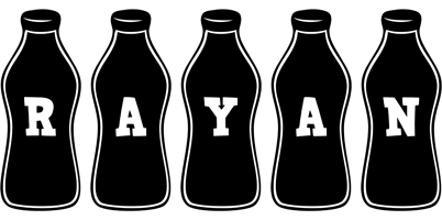 Rayan bottle logo