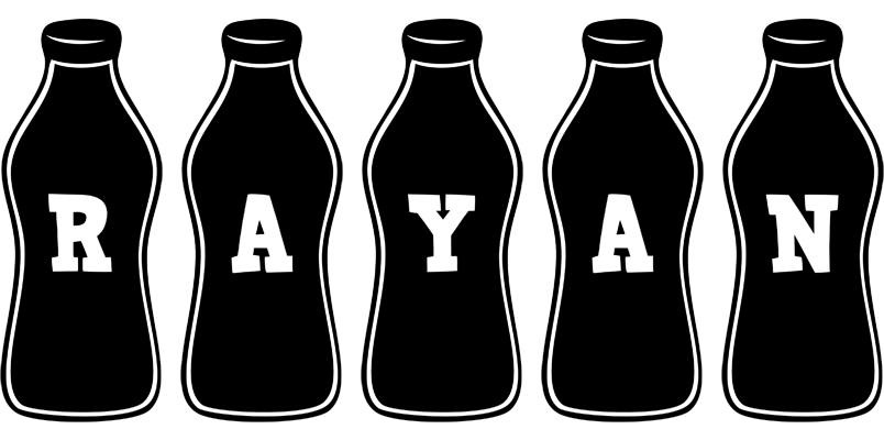 Rayan bottle logo