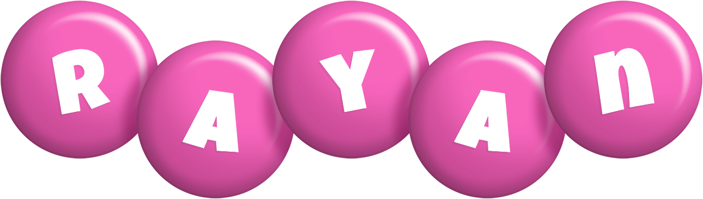 Rayan candy-pink logo