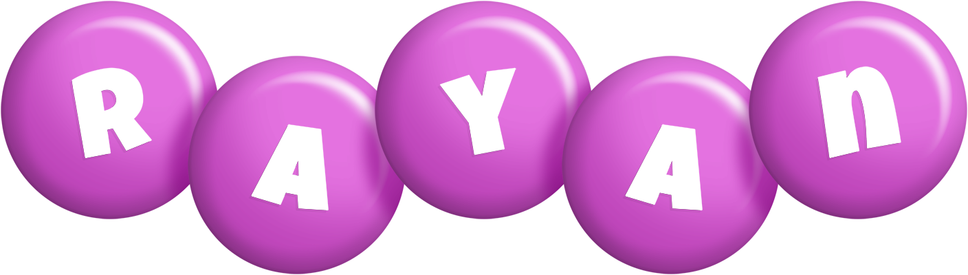 Rayan candy-purple logo