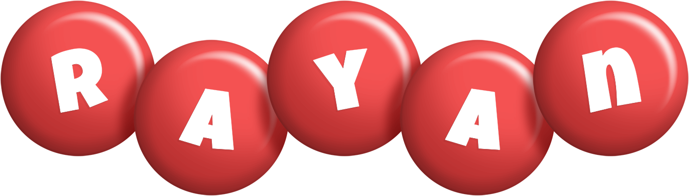 Rayan candy-red logo