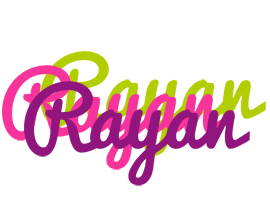 Rayan flowers logo