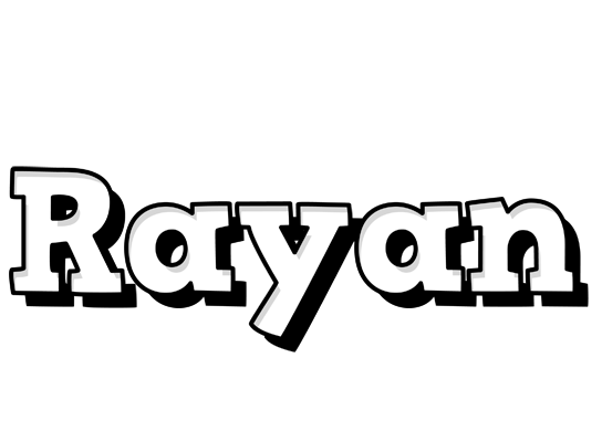 Rayan snowing logo