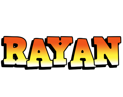 Rayan sunset logo