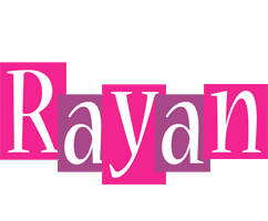 Rayan whine logo