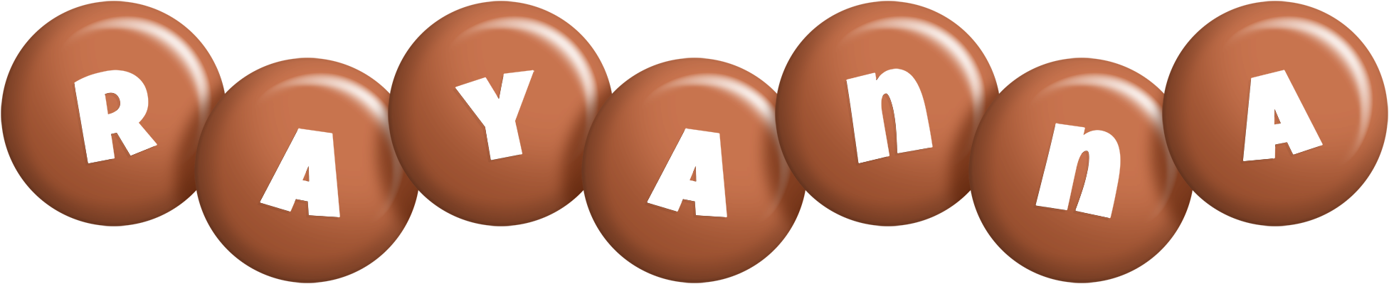 Rayanna candy-brown logo
