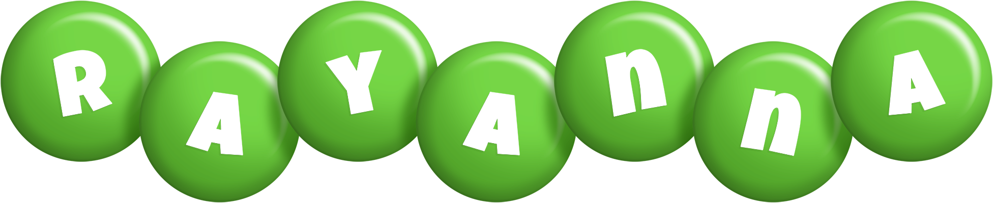 Rayanna candy-green logo