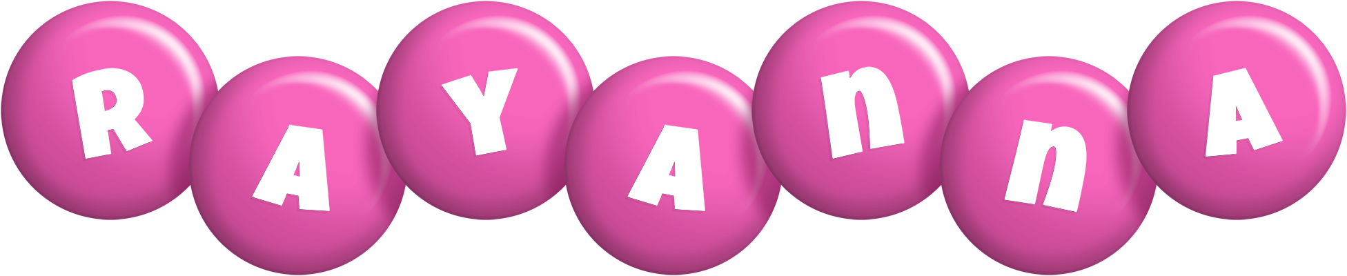 Rayanna candy-pink logo