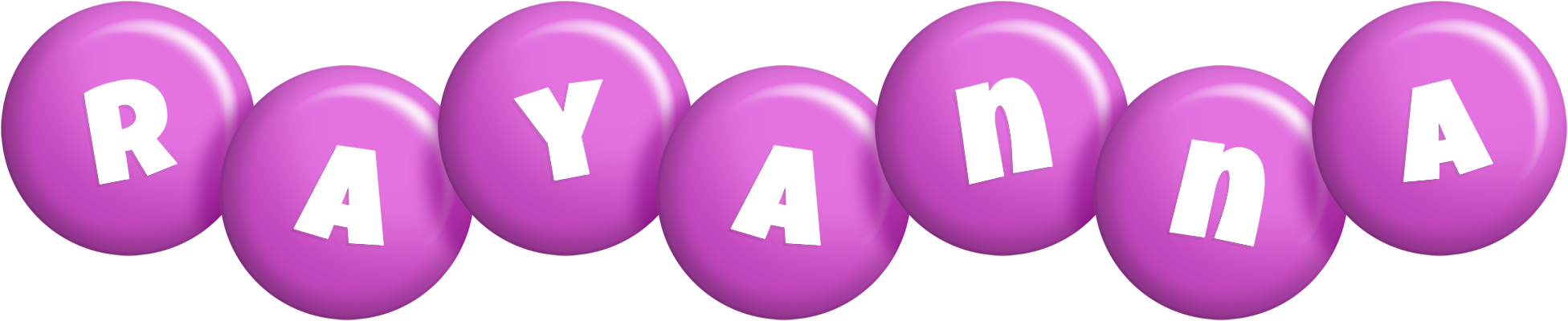 Rayanna candy-purple logo