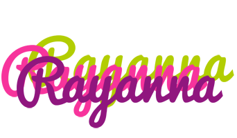 Rayanna flowers logo