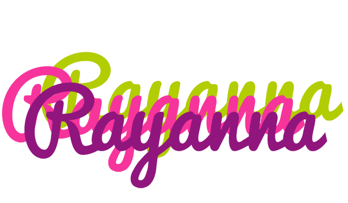 Rayanna flowers logo