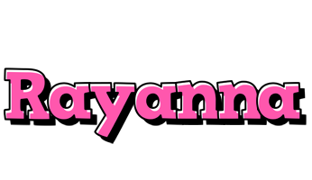 Rayanna girlish logo