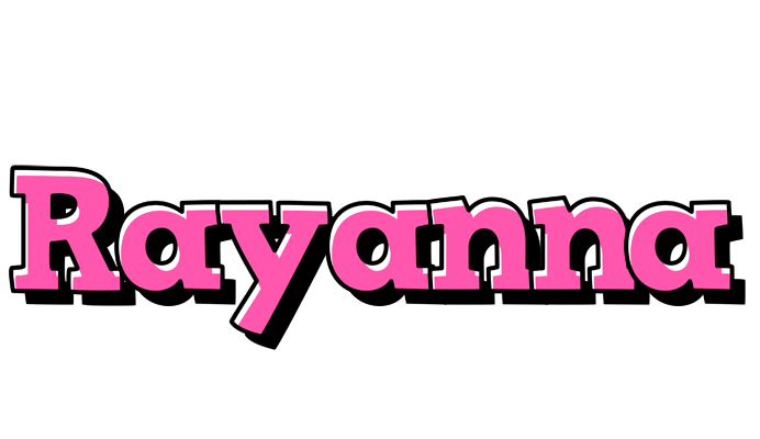 Rayanna girlish logo