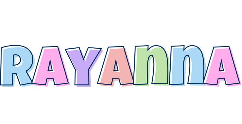 Rayanna pastel logo