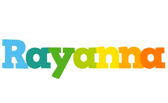 Rayanna rainbows logo