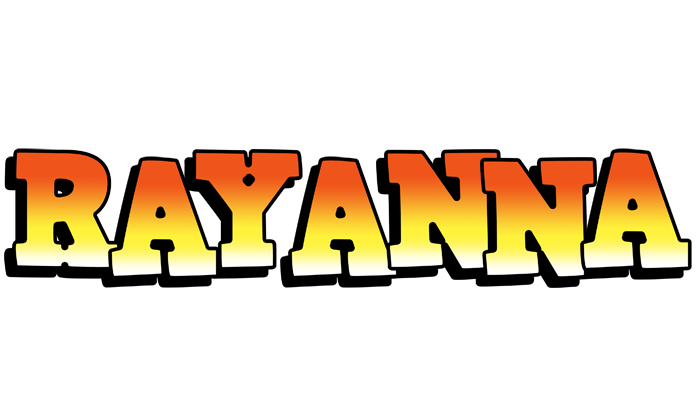 Rayanna sunset logo