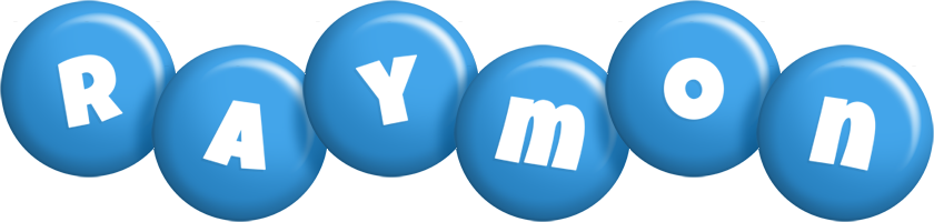 Raymon candy-blue logo