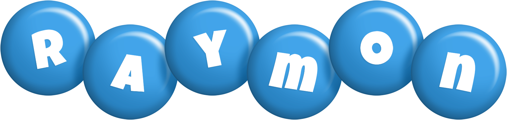 Raymon candy-blue logo