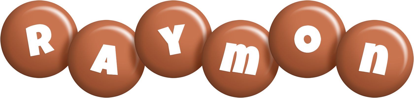 Raymon candy-brown logo