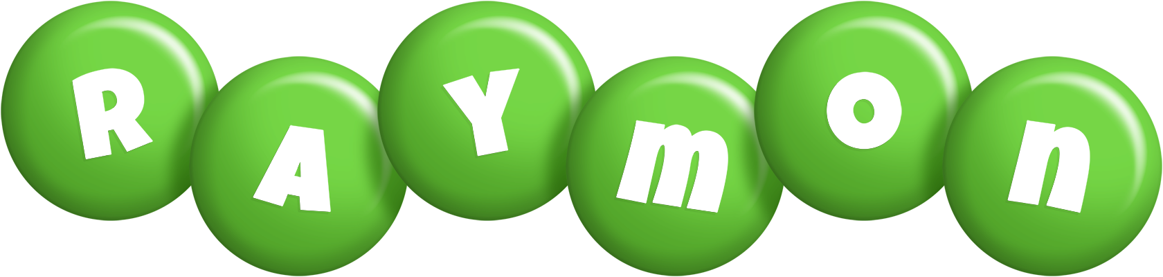 Raymon candy-green logo