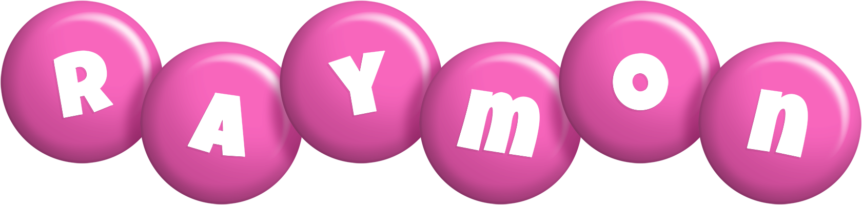 Raymon candy-pink logo