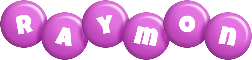 Raymon candy-purple logo