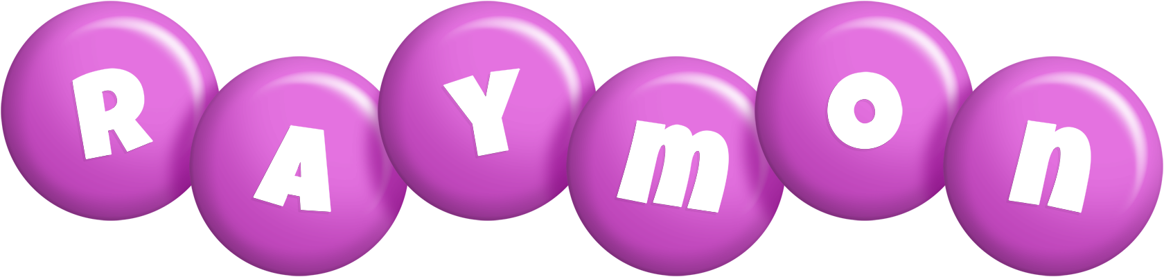 Raymon candy-purple logo