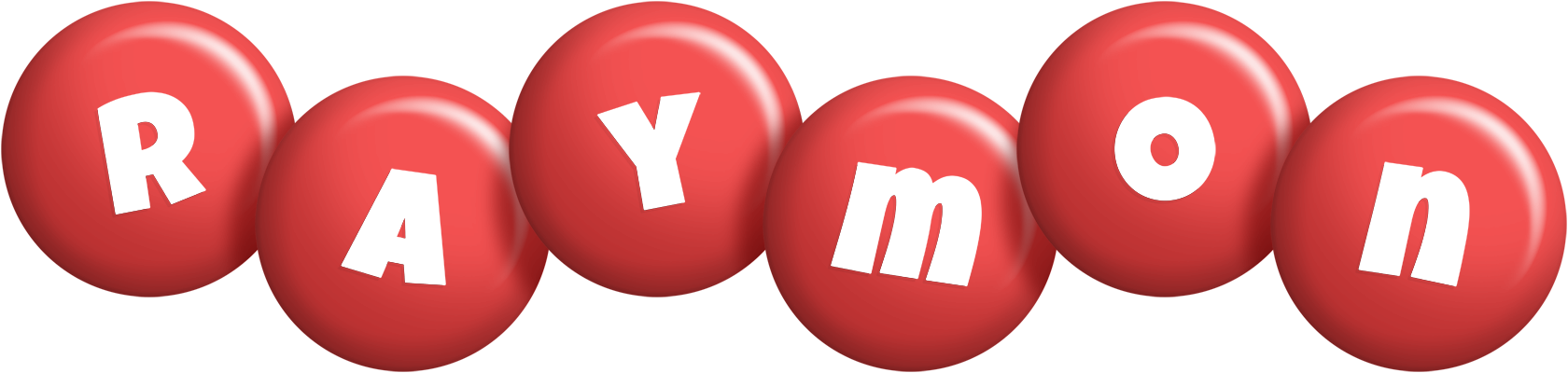Raymon candy-red logo