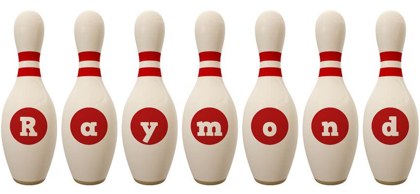 Raymond bowling-pin logo