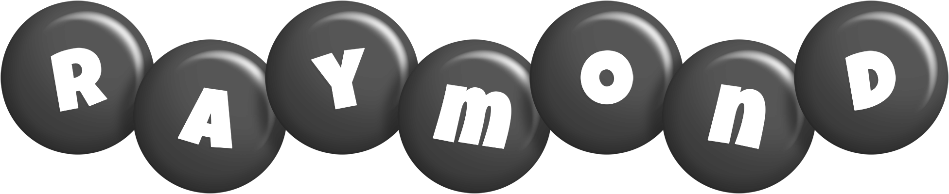 Raymond candy-black logo