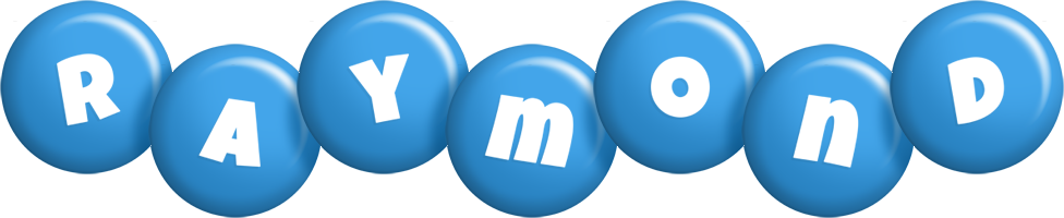 Raymond candy-blue logo