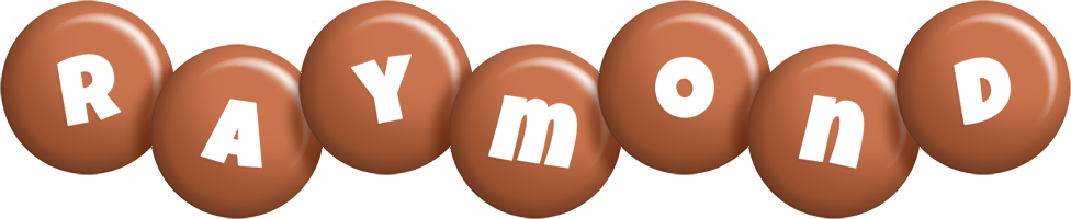 Raymond candy-brown logo