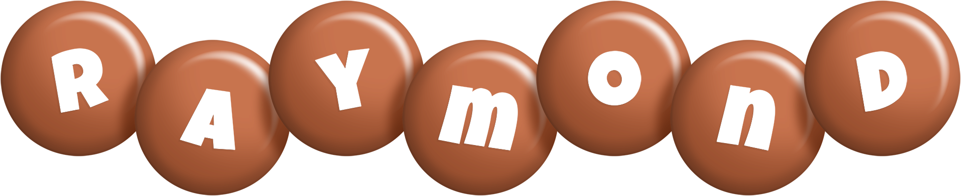 Raymond candy-brown logo