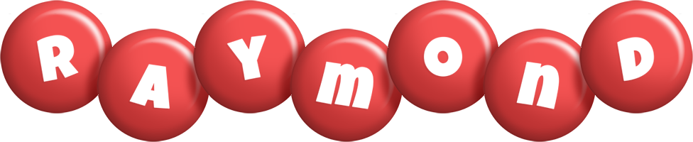 Raymond candy-red logo