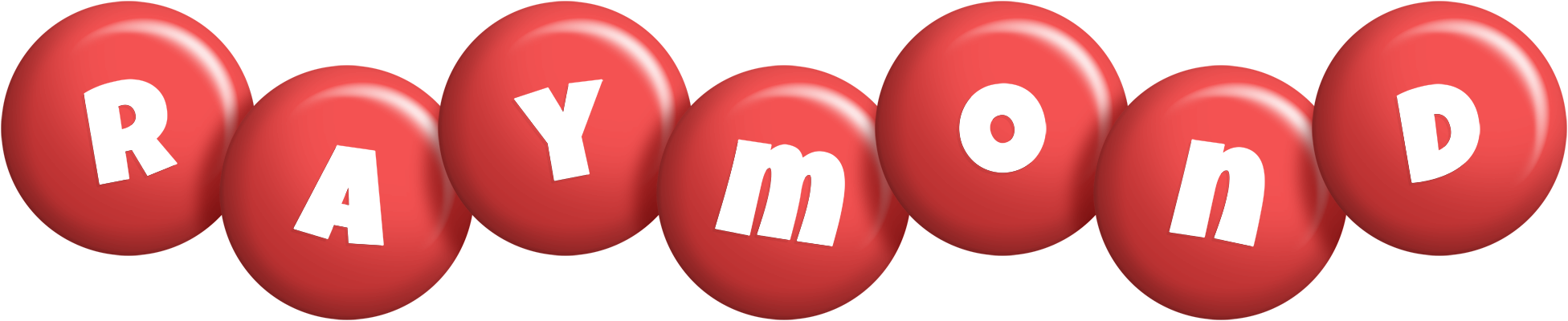 Raymond candy-red logo